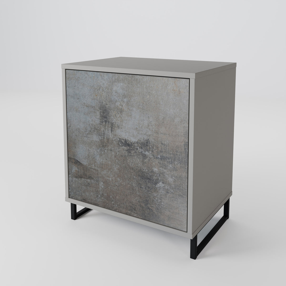 CONCRETE WALL Μπουφές 1-θύρας
