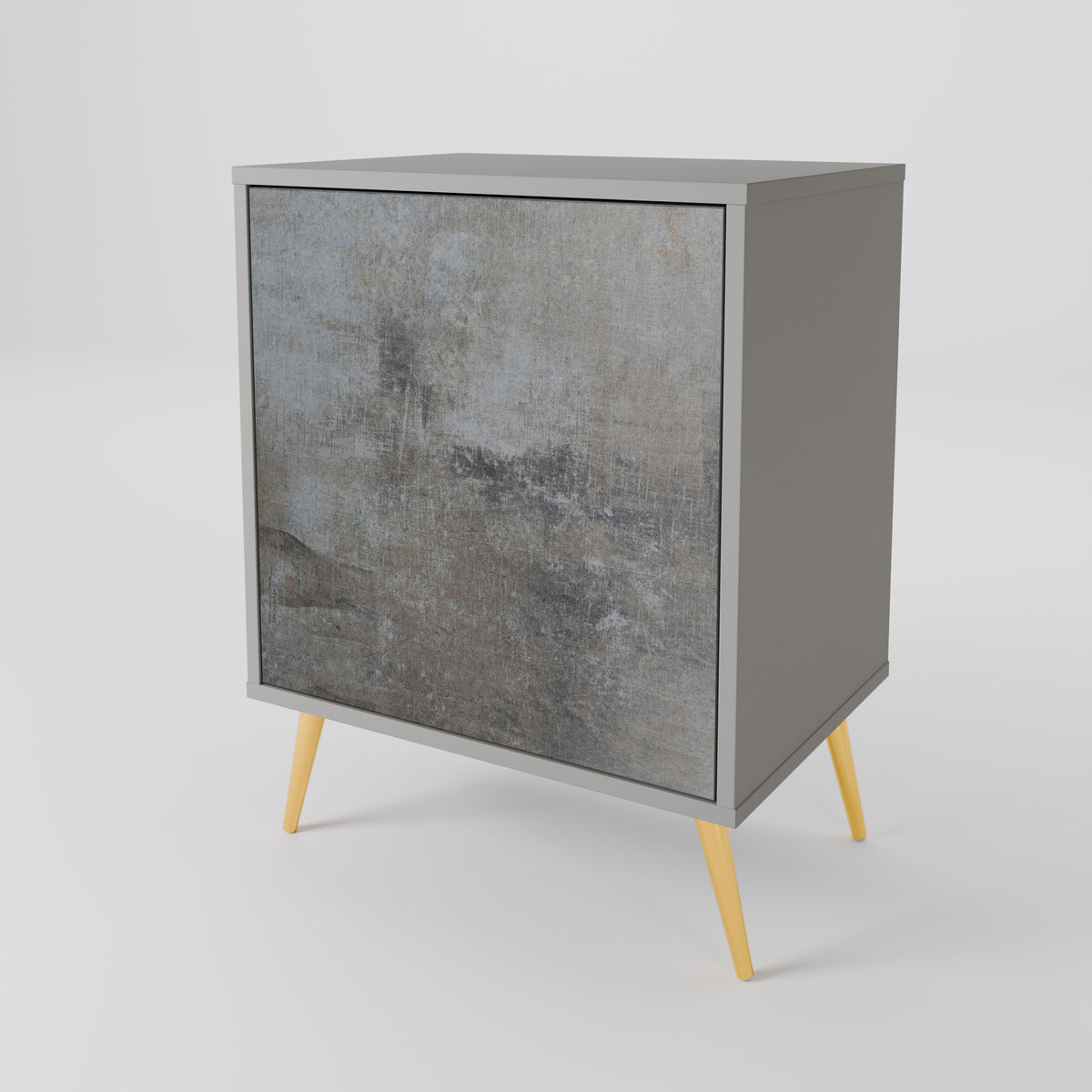 CONCRETE WALL Μπουφές 1-θύρας