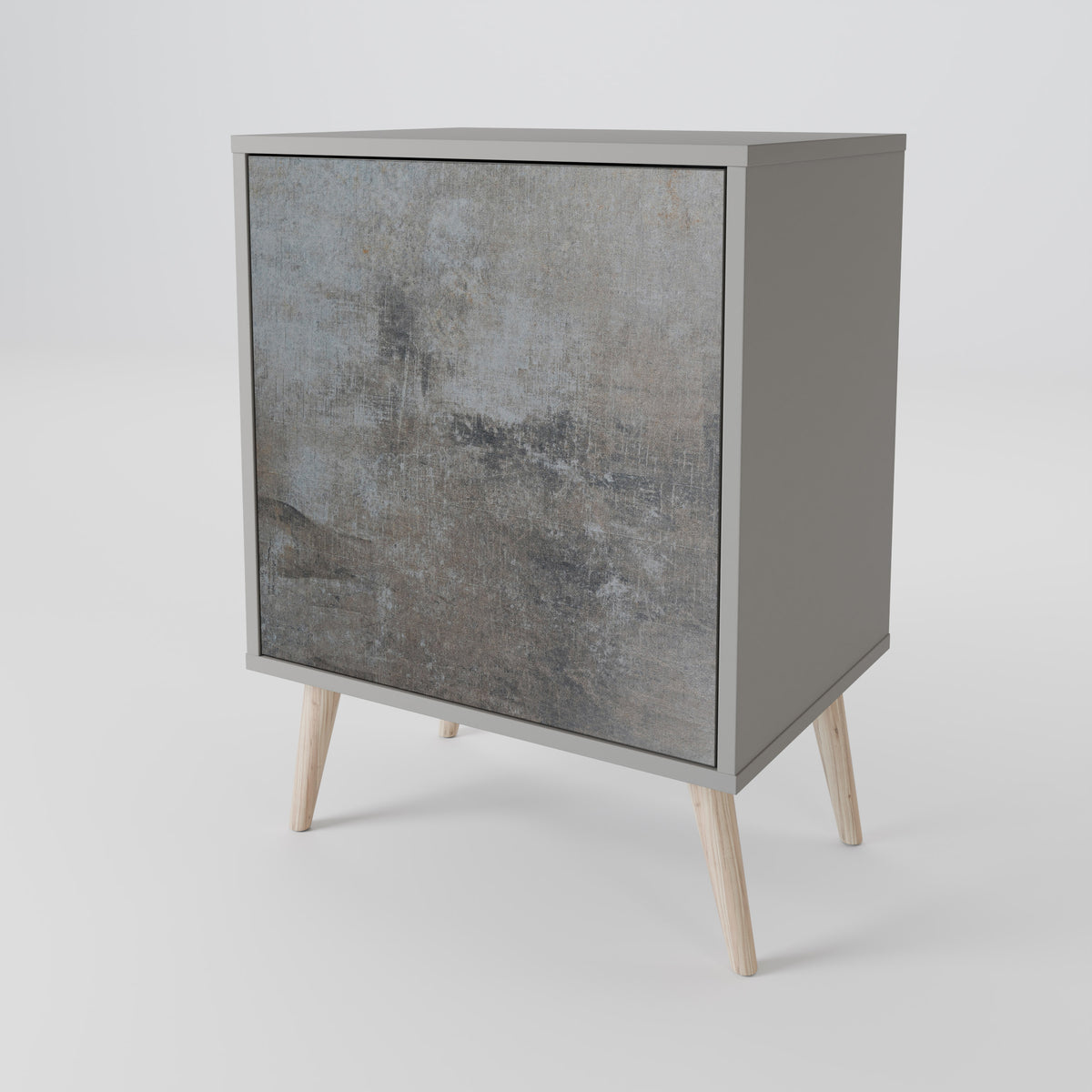 CONCRETE WALL Μπουφές 1-θύρας