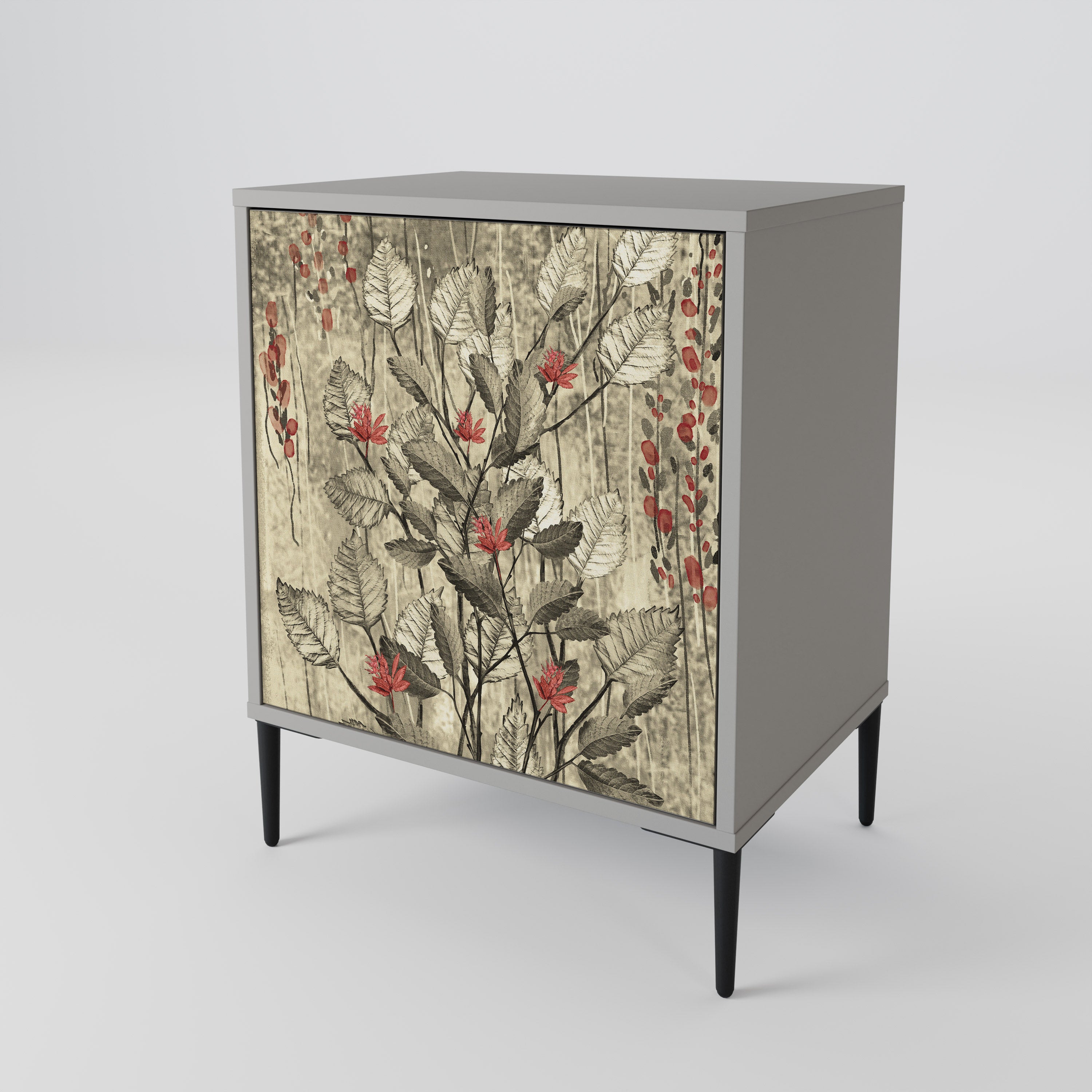 HERBAL GRACE 1-Door Sideboard