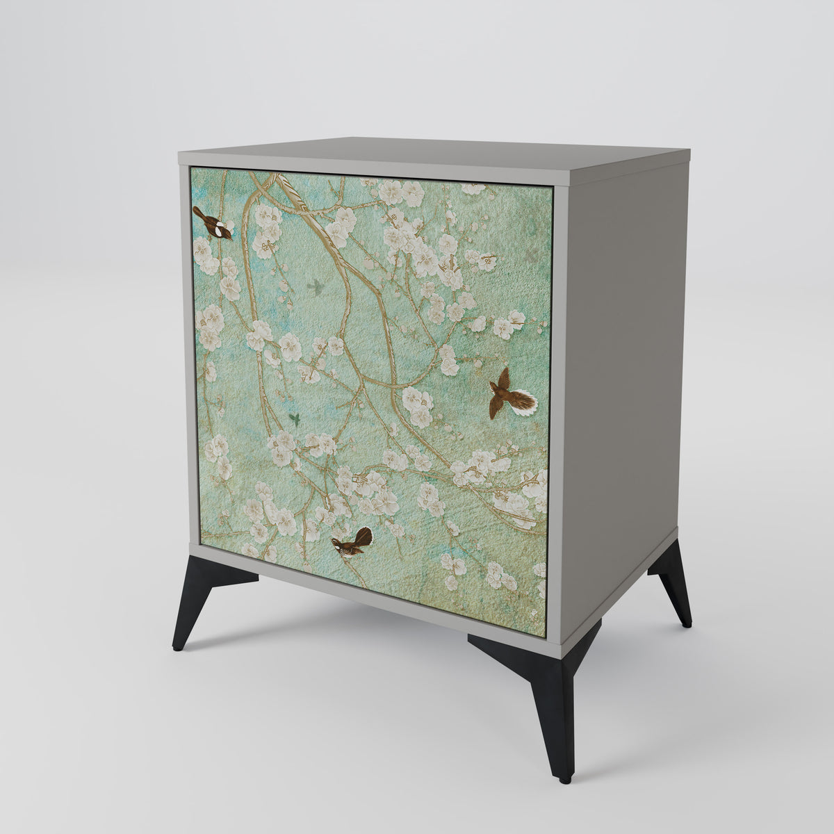 BLOOMING CHARM 1-Door Sideboard