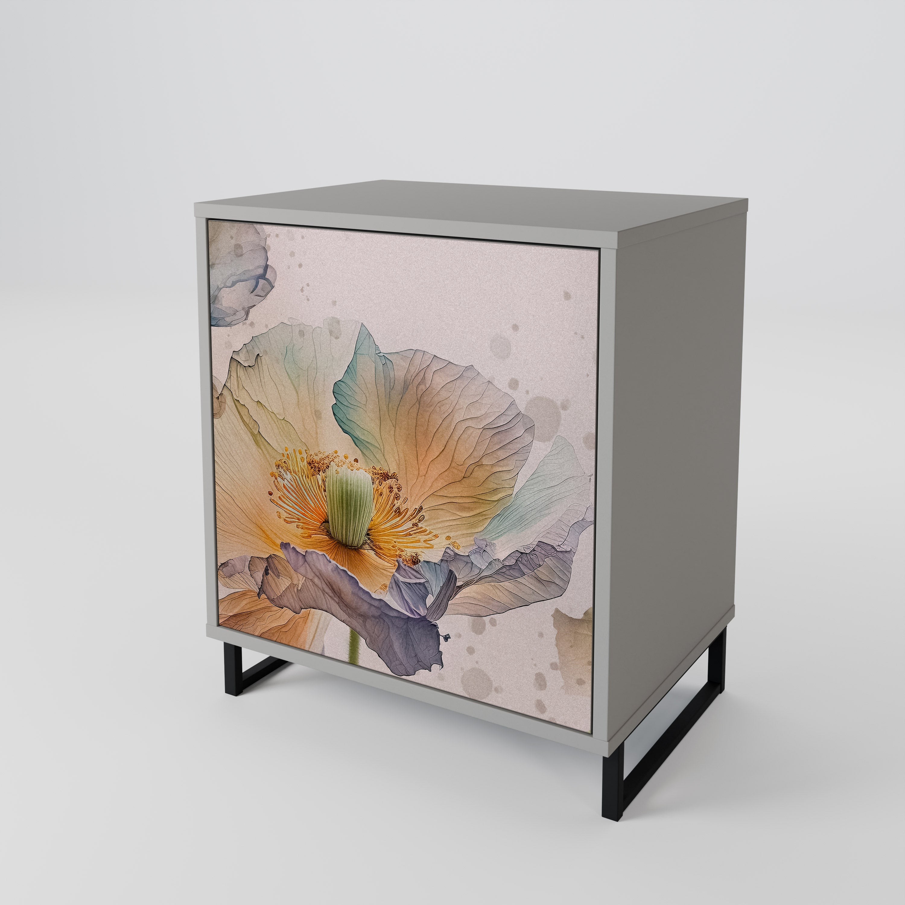 SOFTEN POPPY Μπουφές 1-θύρας