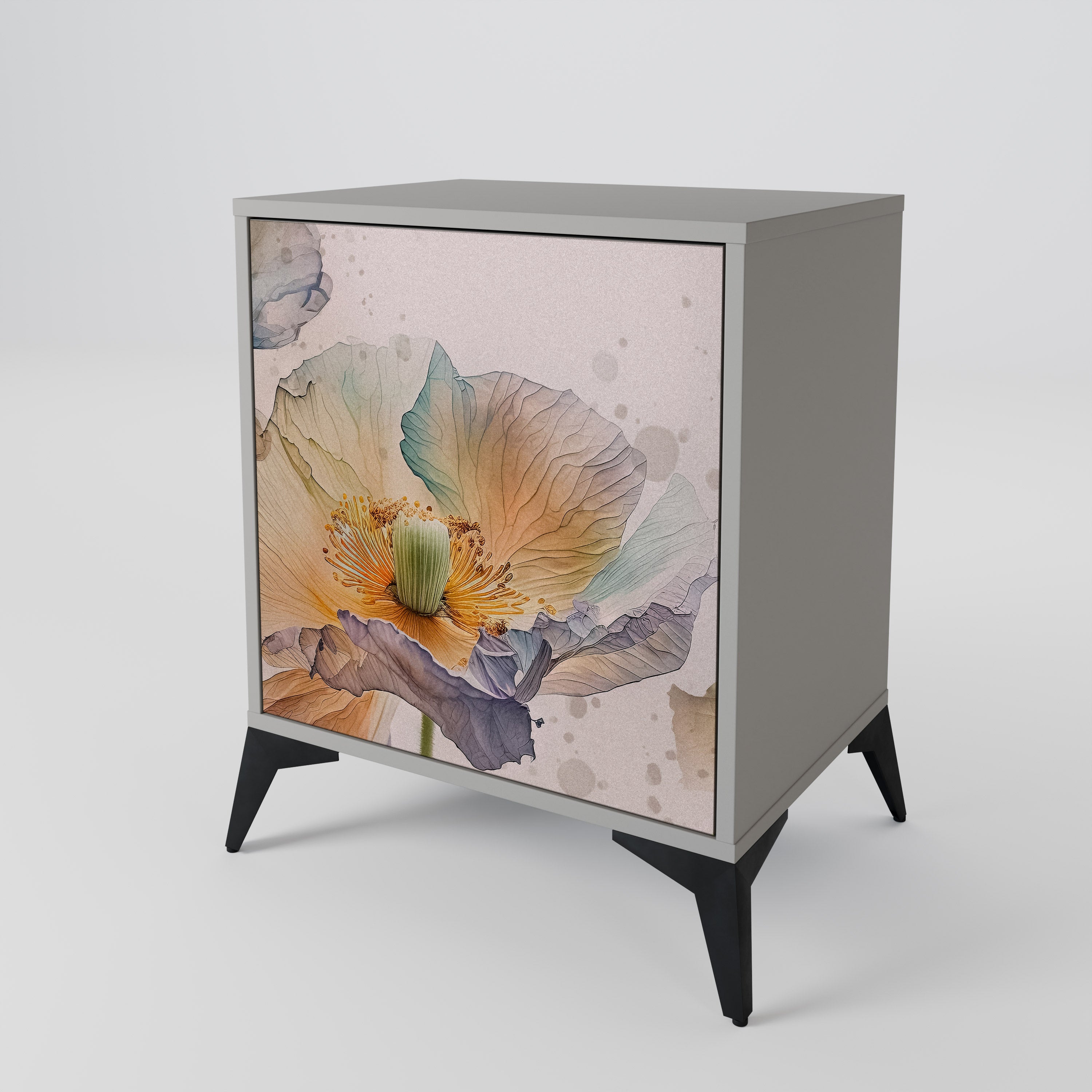 SOFTEN POPPY Μπουφές 1-θύρας