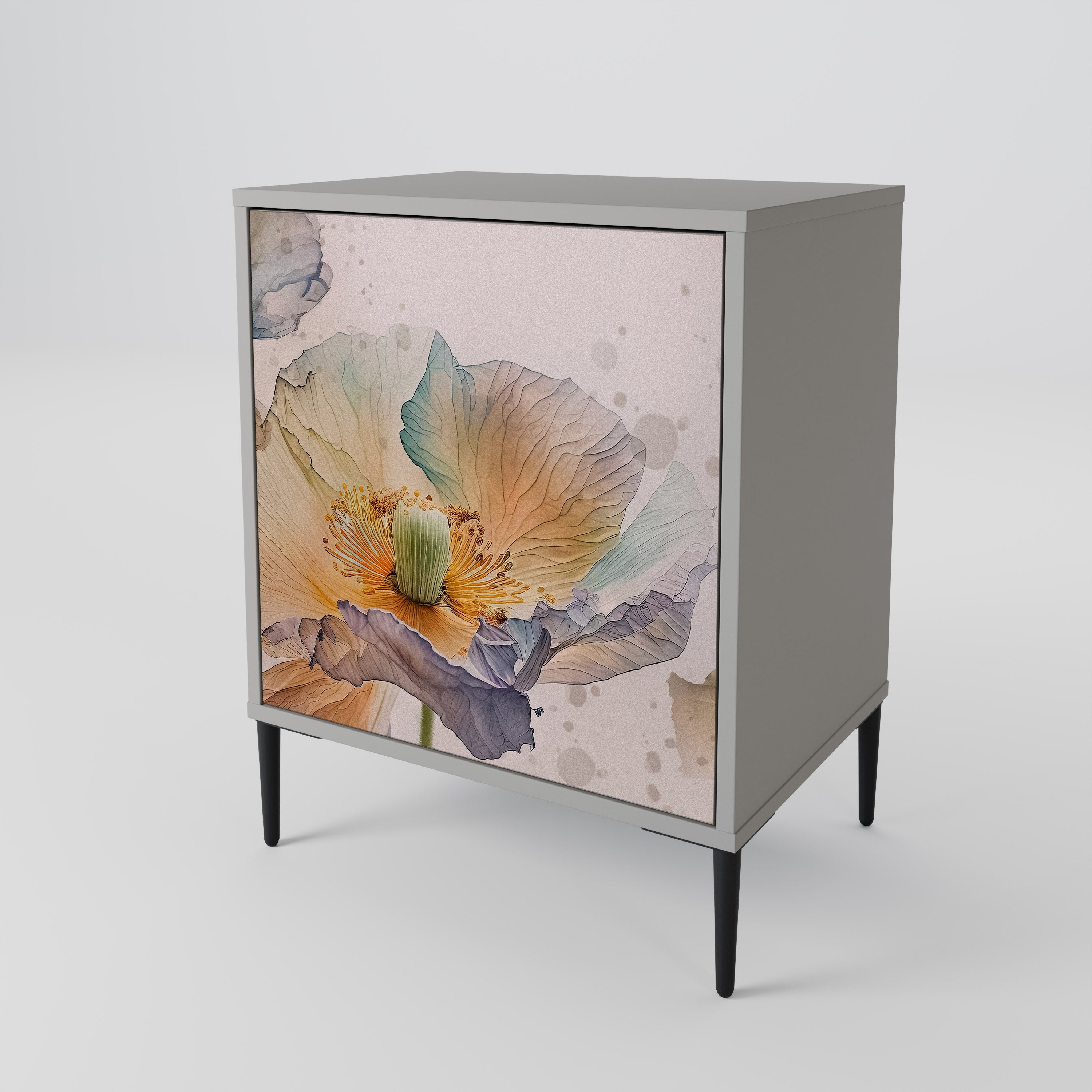 SOFTEN POPPY Μπουφές 1-θύρας