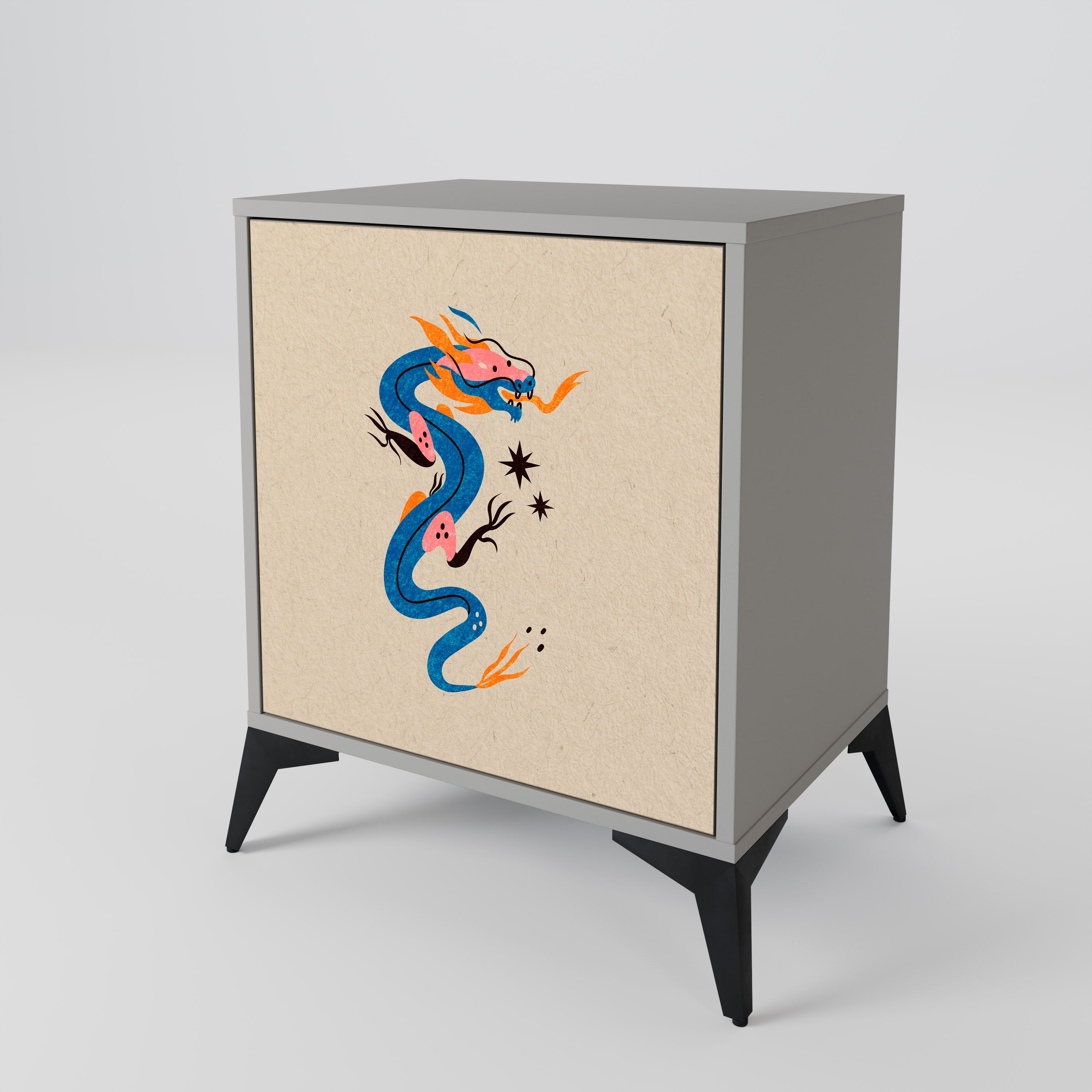 MYTHOLOGICAL CREATURES 1-Door Sideboard