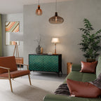 TESSELATED GREENERY Μπουφές 2-θυρών