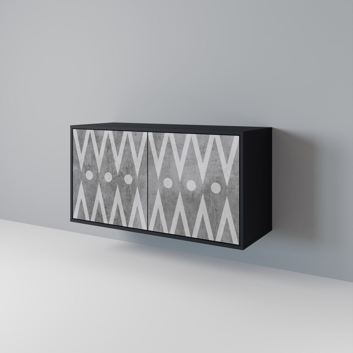 SHARP EDGES 2-Door Sideboard