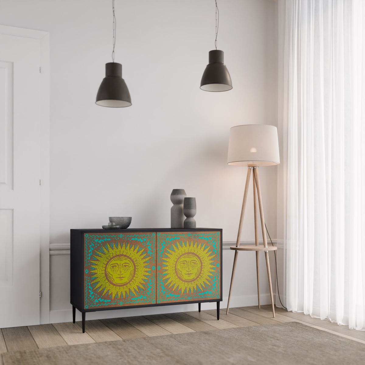 SUNSHINE EULOGY 2-Door Sideboard