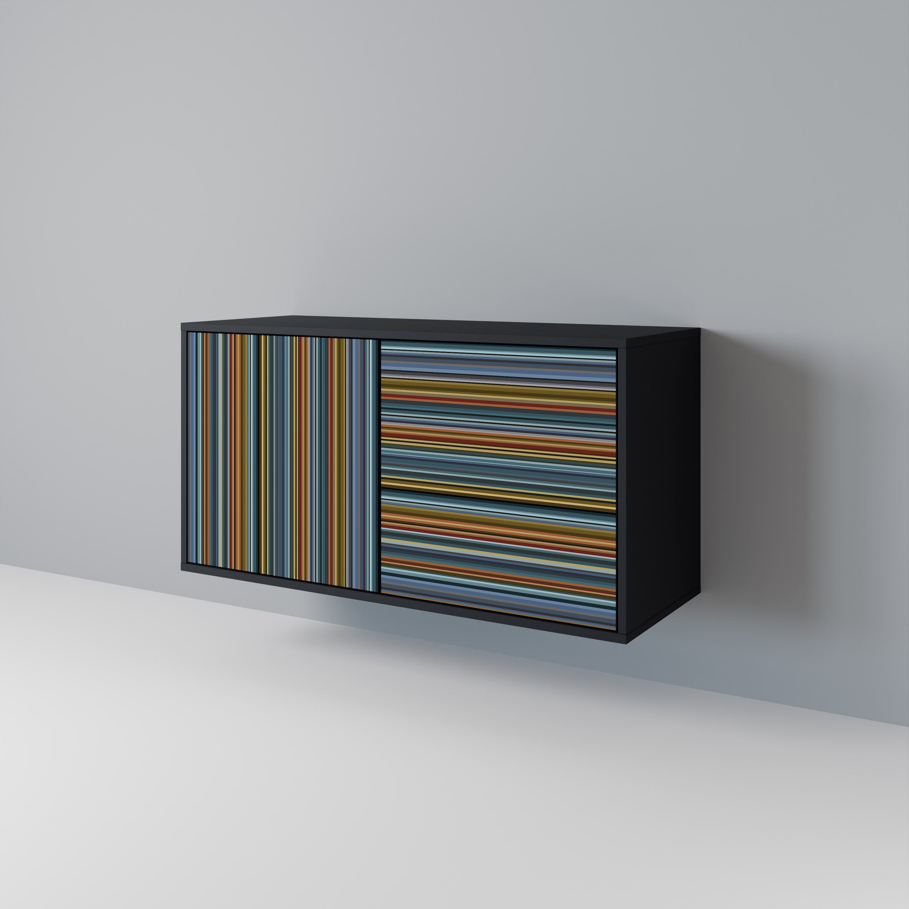 LINEOUT SPECTRUM 2-Door Sideboard in Black Finish