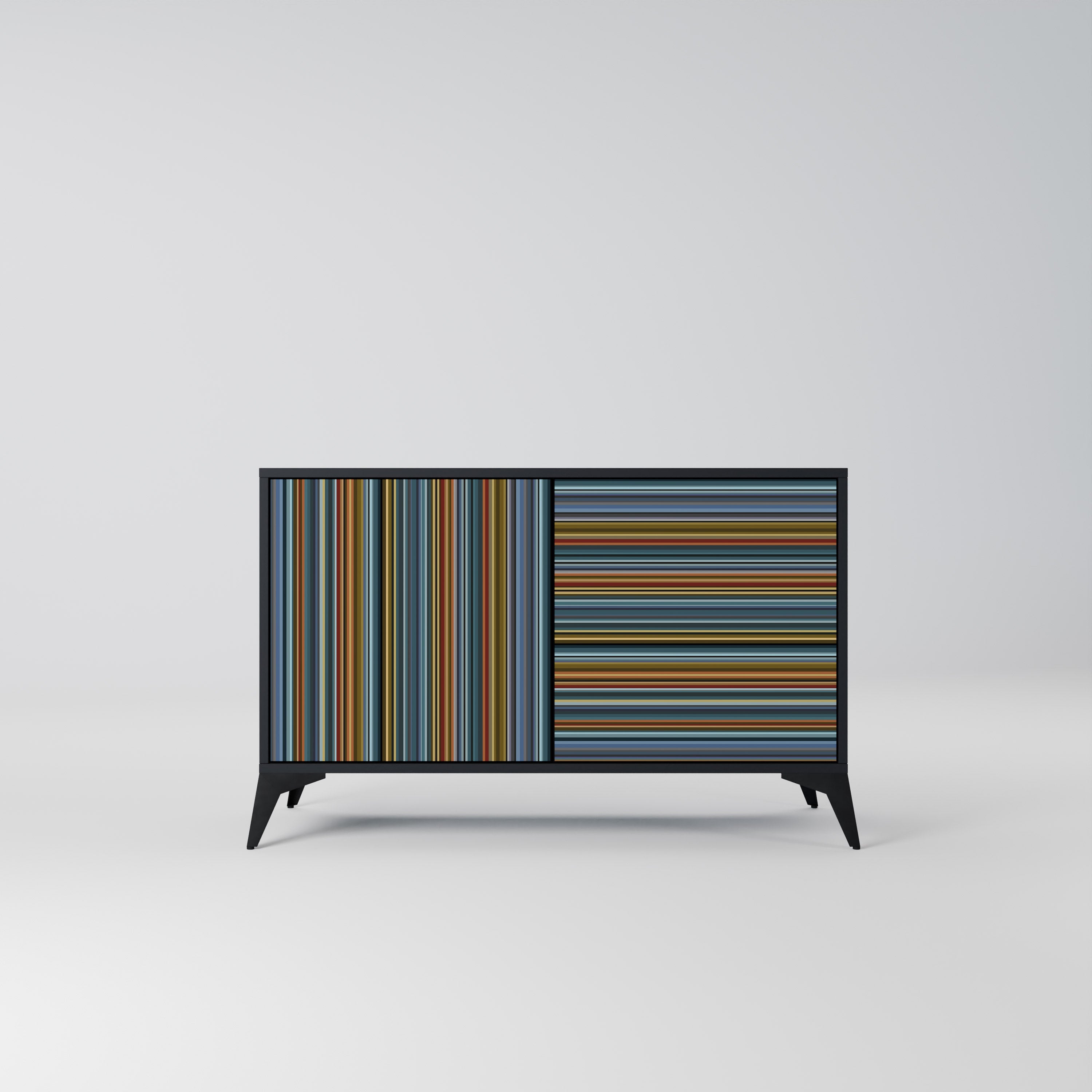 LINEOUT SPECTRUM 2-Door Sideboard in Black Finish