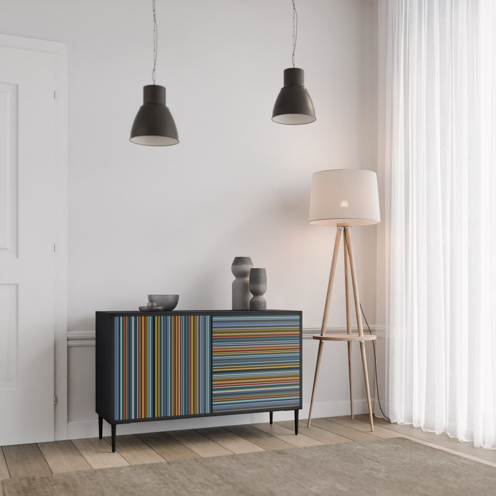 LINEOUT SPECTRUM 2-Door Sideboard in Black Finish