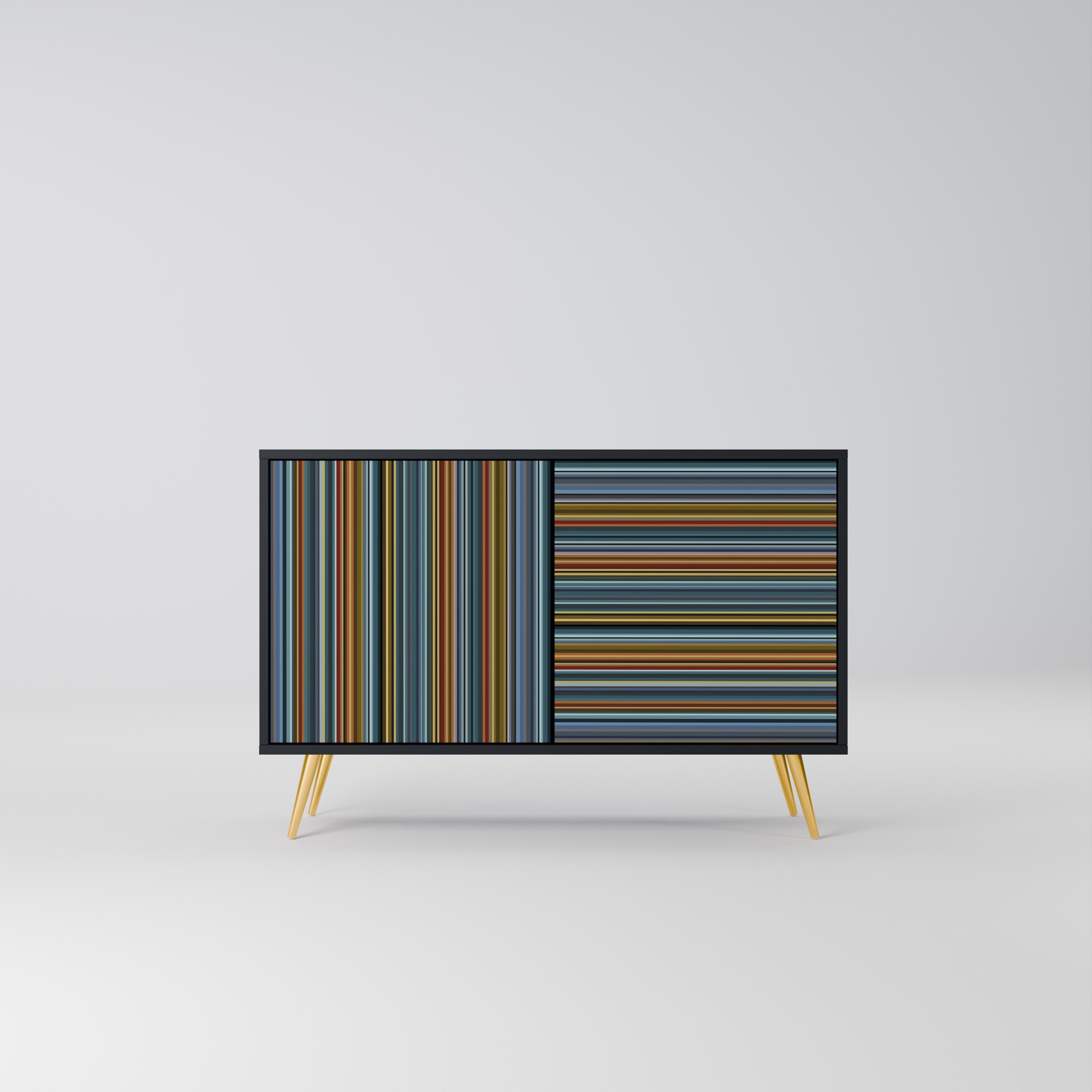 LINEOUT SPECTRUM 2-Door Sideboard in Black Finish
