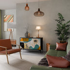 ABSTRACT FACES Μπουφές 2-θυρών