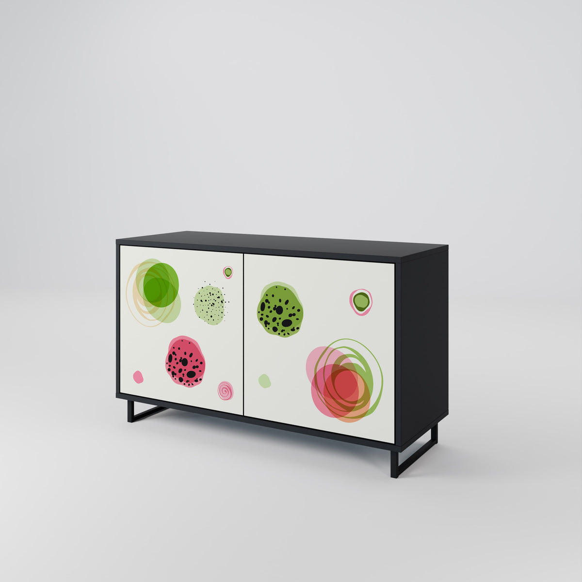 COLORFUL COSMOS 2-Door Sideboard