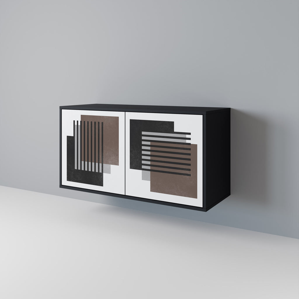 SHADOW SYNCHRONY 2-Door Sideboard in Black Finish
