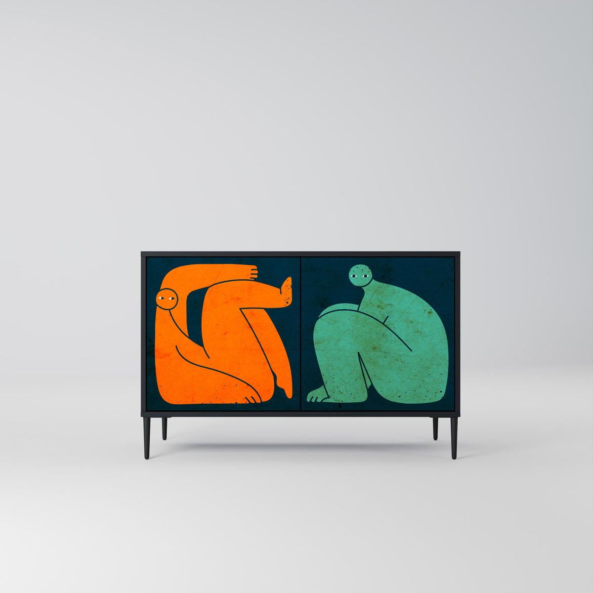 TOGETHER BUT SEPARATELY Μπουφές 2-θυρών