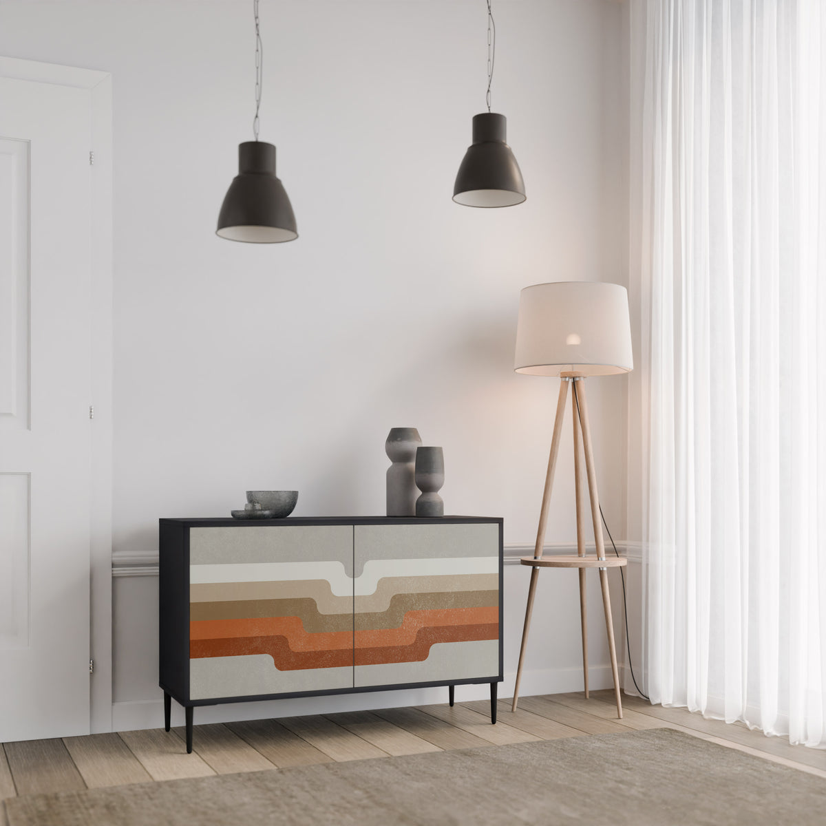 PECULIAR TRAIL 2-Door Sideboard