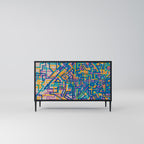 MEMORIES MAP Μπουφές 2-θυρών