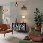 ABSTRACTION AND GEOMETRY Μπουφές 2-θυρών