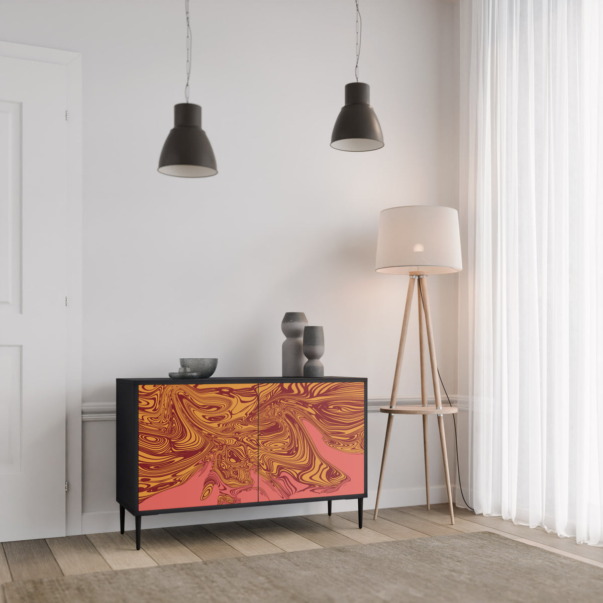 FLOATING THOUGHTS 2-Door Sideboard