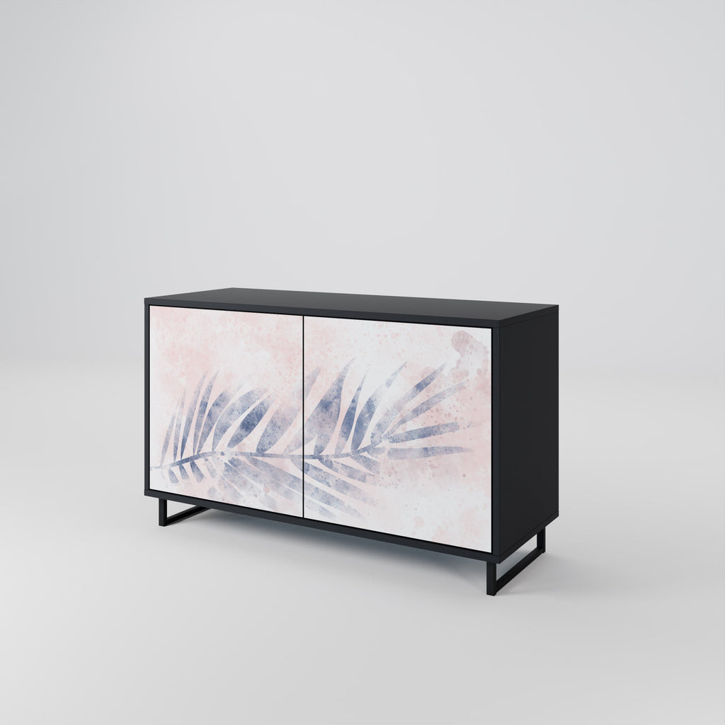 TIMELESS FLOAT 2-Door Sideboard in Black Finish