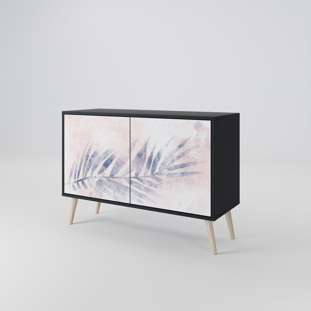 TIMELESS FLOAT 2-Door Sideboard in Black Finish