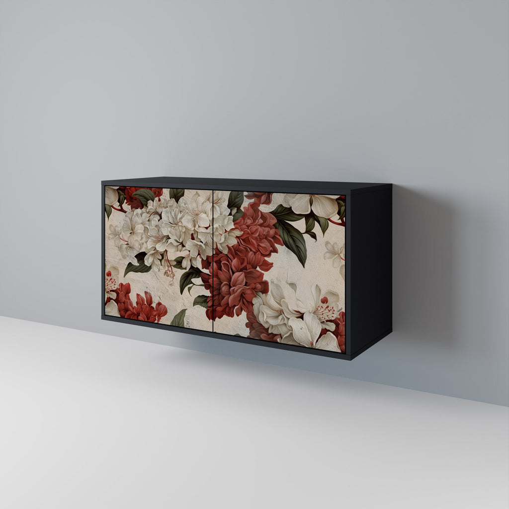 EPHEMERAL DAYS 2-Door Sideboard in Black Finish