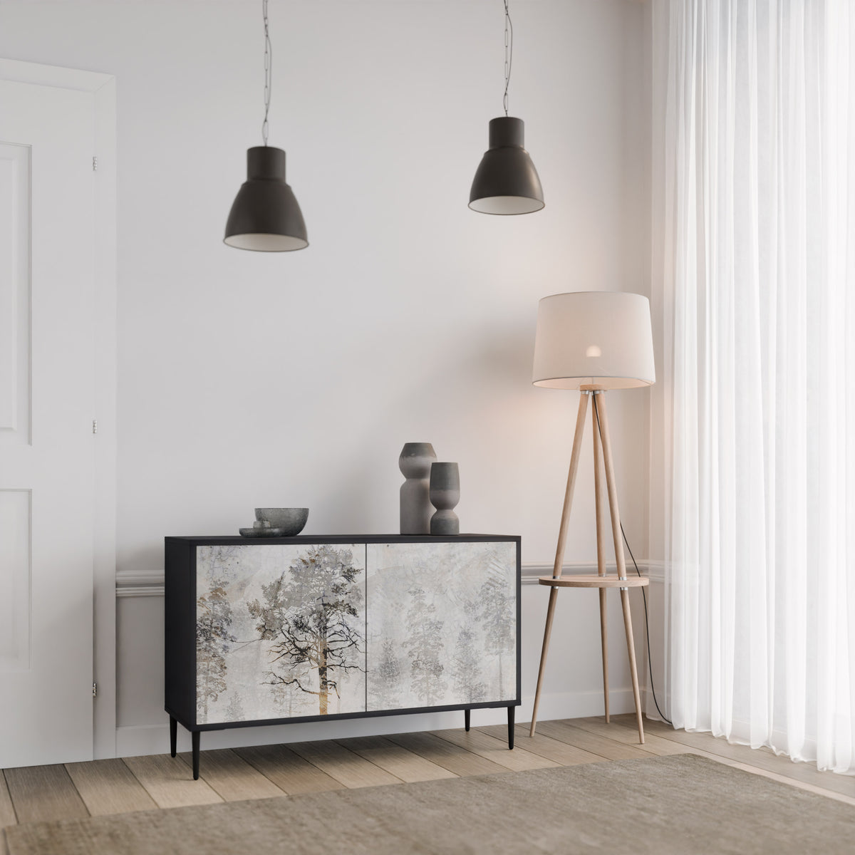 FADE IN THE TREES 2-Door Sideboard