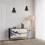 JAPANESE LANDSCAPE 2-Door Sideboard