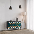 ARTISTIC GEOMETRY 2-Door Sideboard