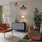 GRAPHITE RAIN Μπουφές 2-θυρών