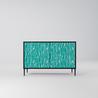 TURQUOISE RAIN Μπουφές 2-θυρών