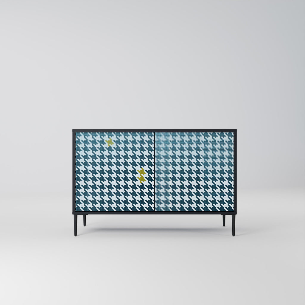 OUT OF CONTEXT 2-Door Sideboard in Black Finish