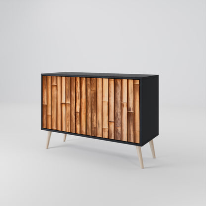 NATURAL WOOD Μπουφές 2-θυρών
