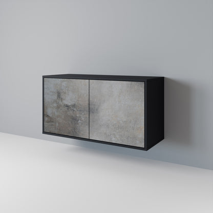 CONCRETE WALL Μπουφές 2-θυρών