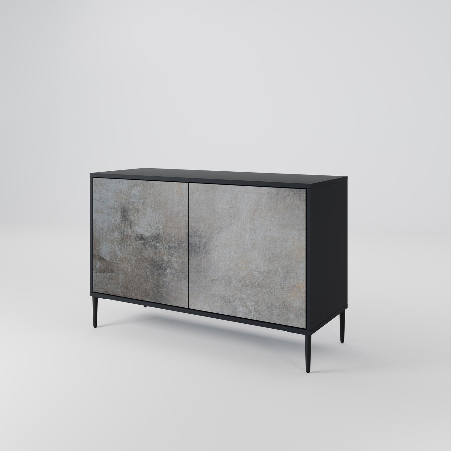 CONCRETE WALL Μπουφές 2-θυρών