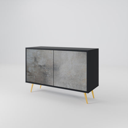 CONCRETE WALL Μπουφές 2-θυρών