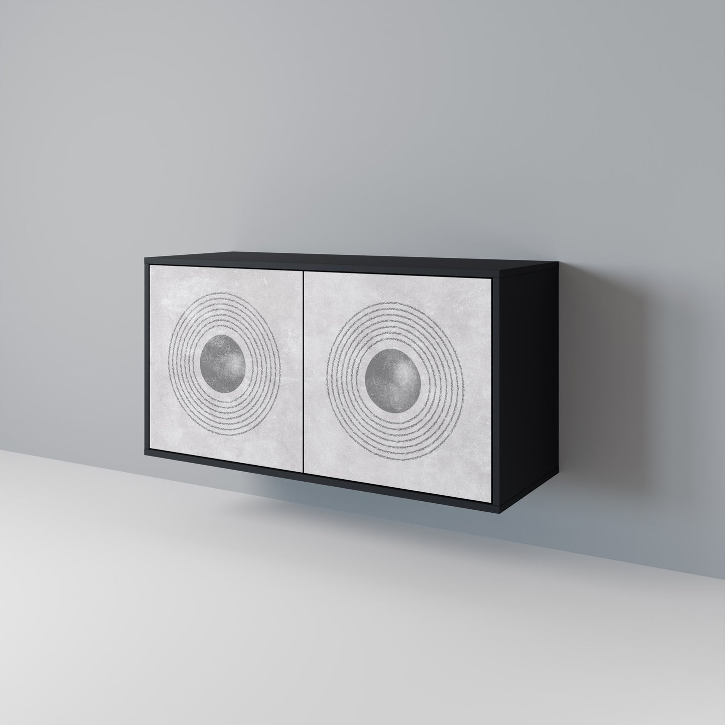 SOLID CIRCLES Μπουφές 2-θυρών
