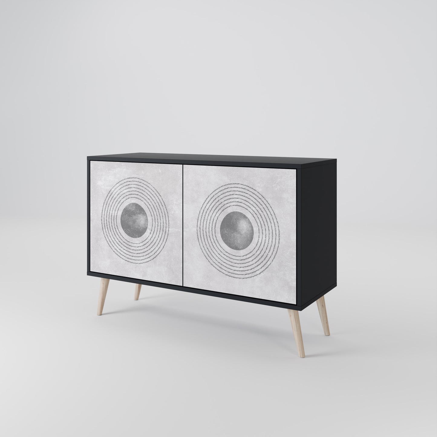 SOLID CIRCLES Μπουφές 2-θυρών