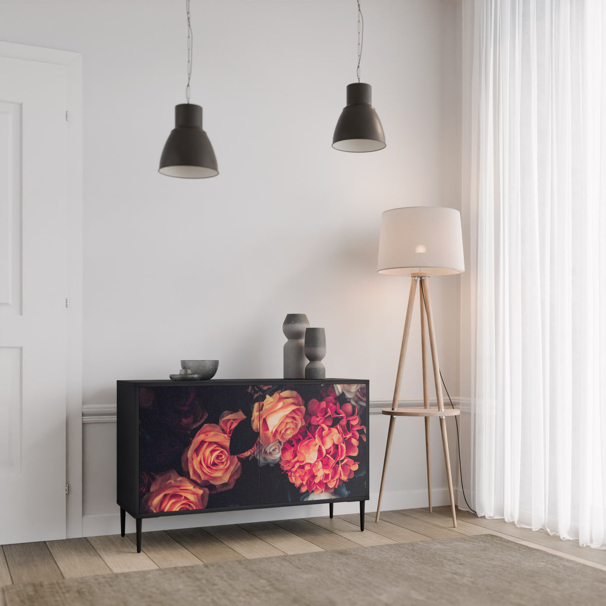 NEVERENDING BLOOM 2-Door Sideboard