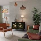 FLORAL NOIR Μπουφές 2-θυρών