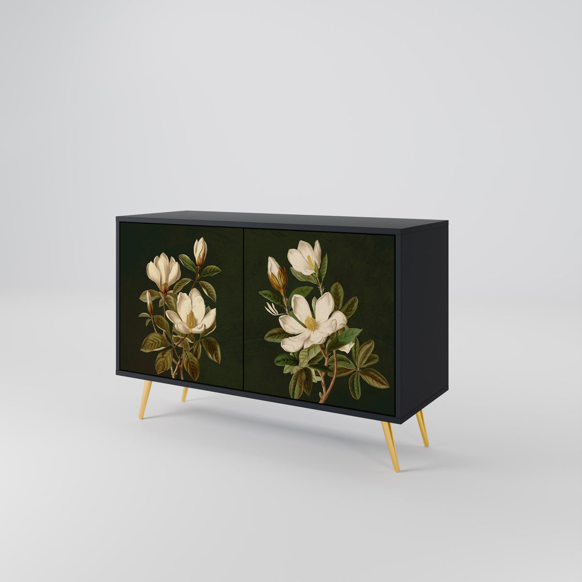 FLORAL NOIR Μπουφές 2-θυρών