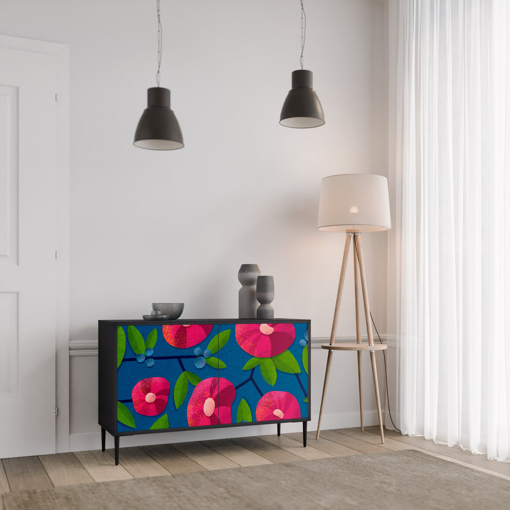 SPRING THOUGHTS 2-Door Sideboard in Black Finish