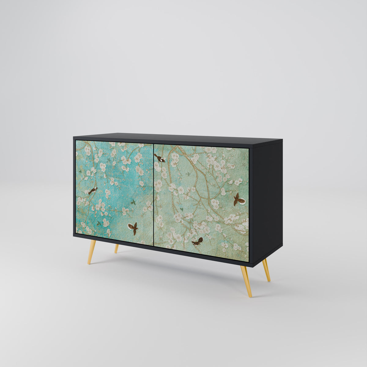 BLOOMING CHARM 2-Door Sideboard