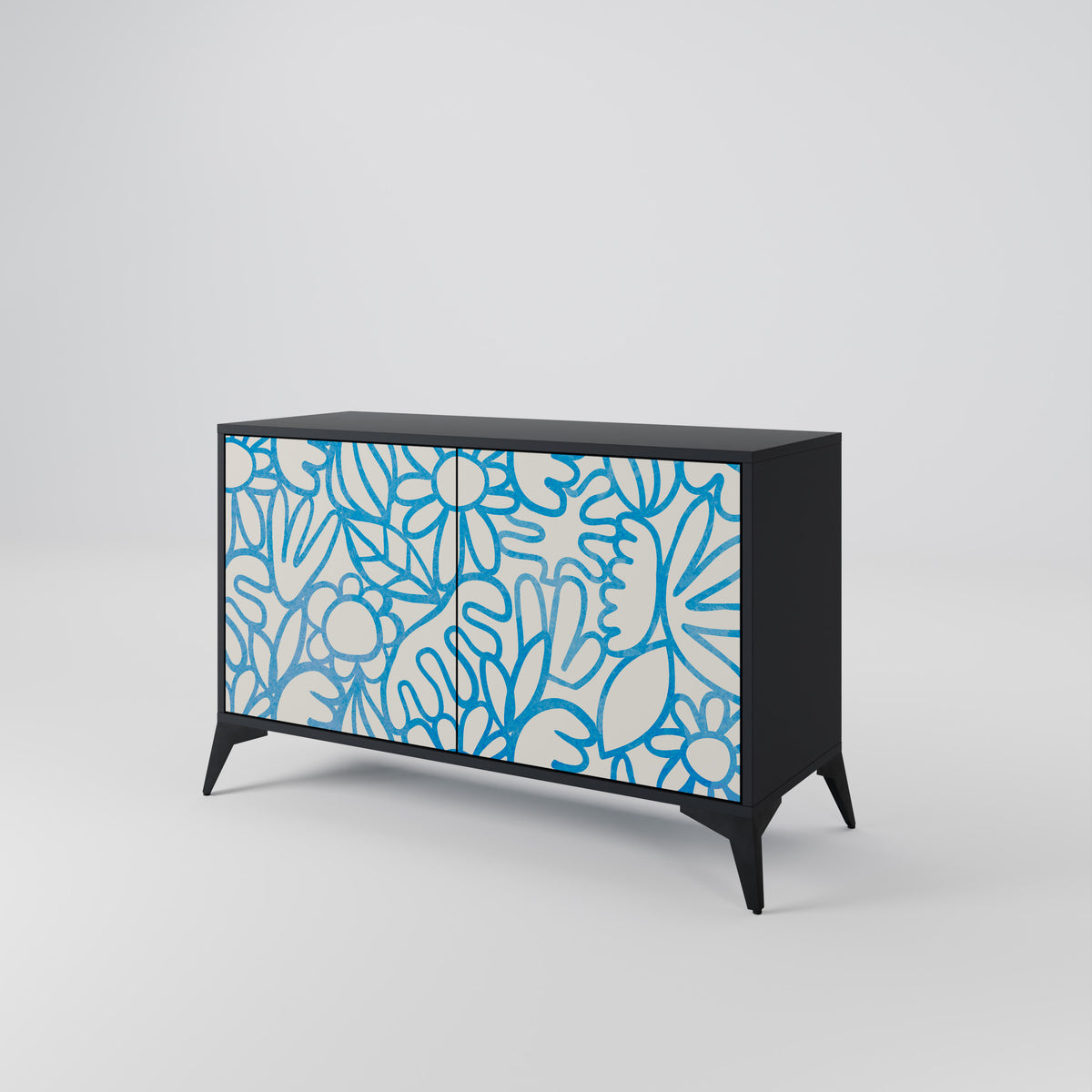 BLOOMY MORNING Μπουφές 2-θυρών