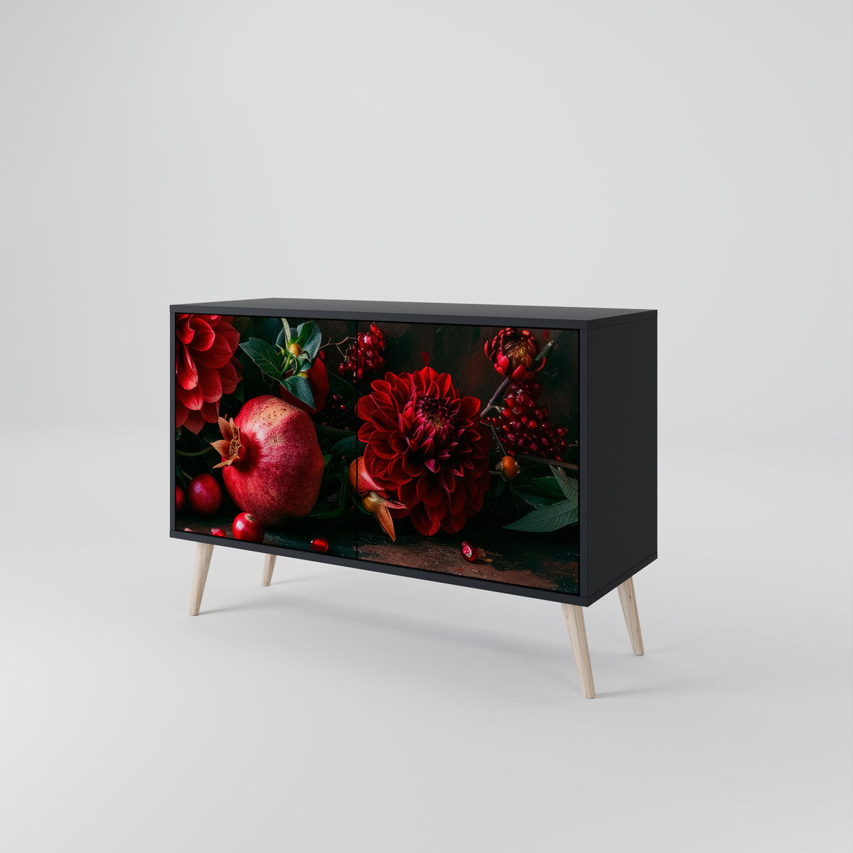 DAHLIAS AND POMEGRANATES Μπουφές 2-θυρών