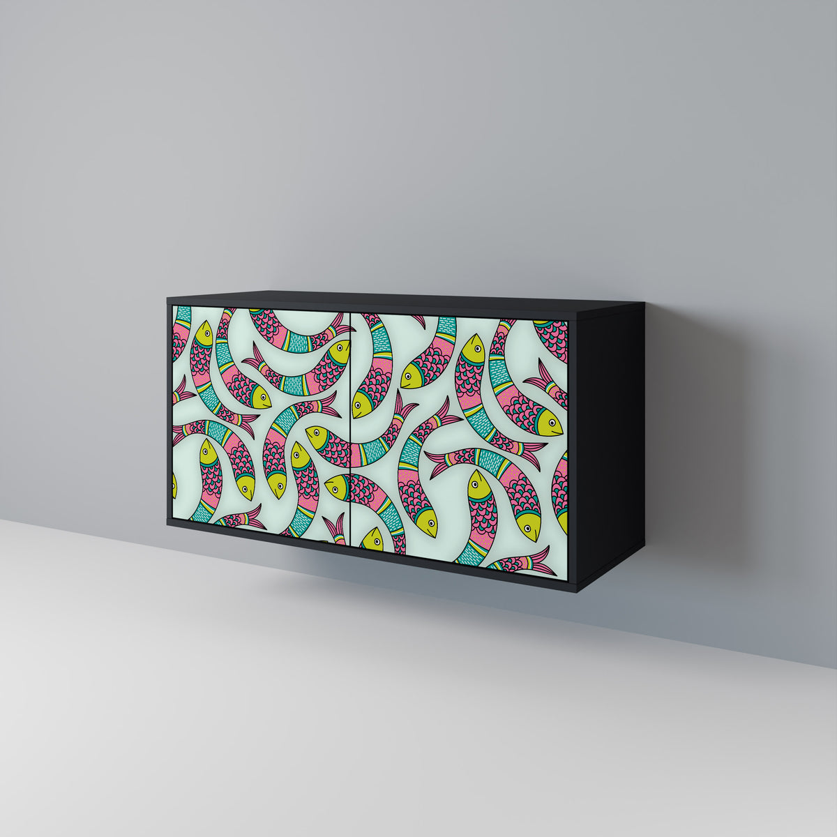 INDIAN FISH Μπουφές 2-θυρών