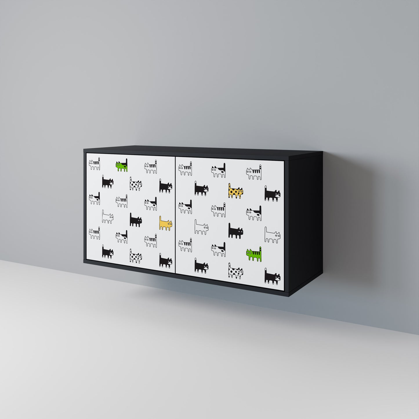 CATS COMPILATION 2-Door Sideboard
