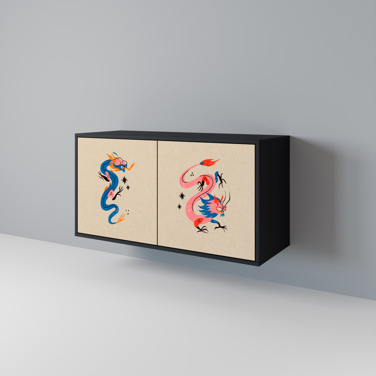 MYTHOLOGICAL CREATURES Μπουφές 2-θυρών