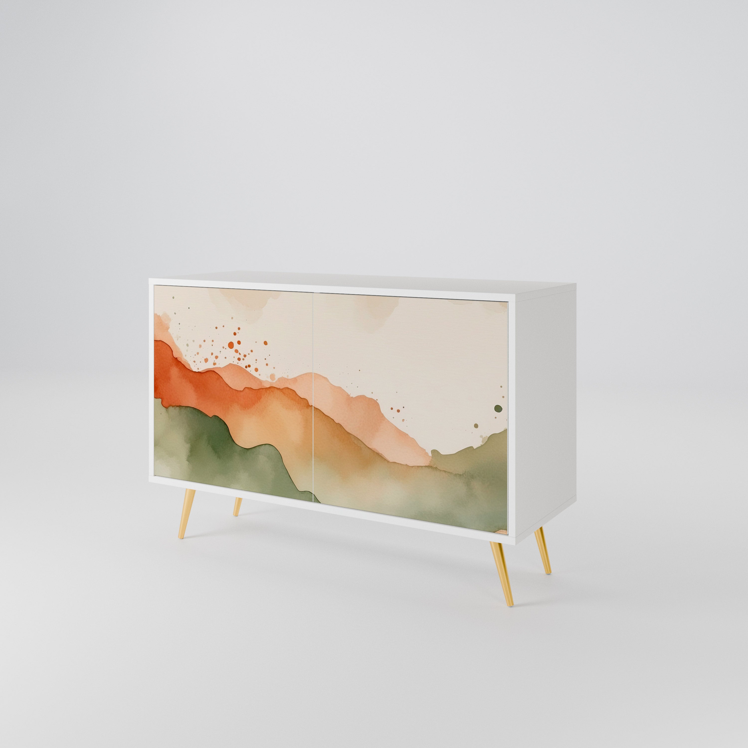 WATERCOLOUR PEAKS Μπουφές 2-θυρών